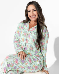 Petals & Posies Bamboo Women's Pyjama Set