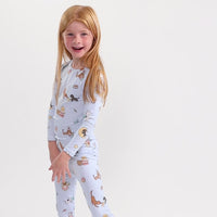 Dessert Dogs Bamboo Kids Pajamas