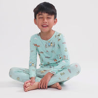 Fishing Bamboo Kids Pajamas