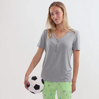 Football Bamboo Women's Pyjama Set