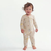 Foodie Cats Bamboo Convertible Footie