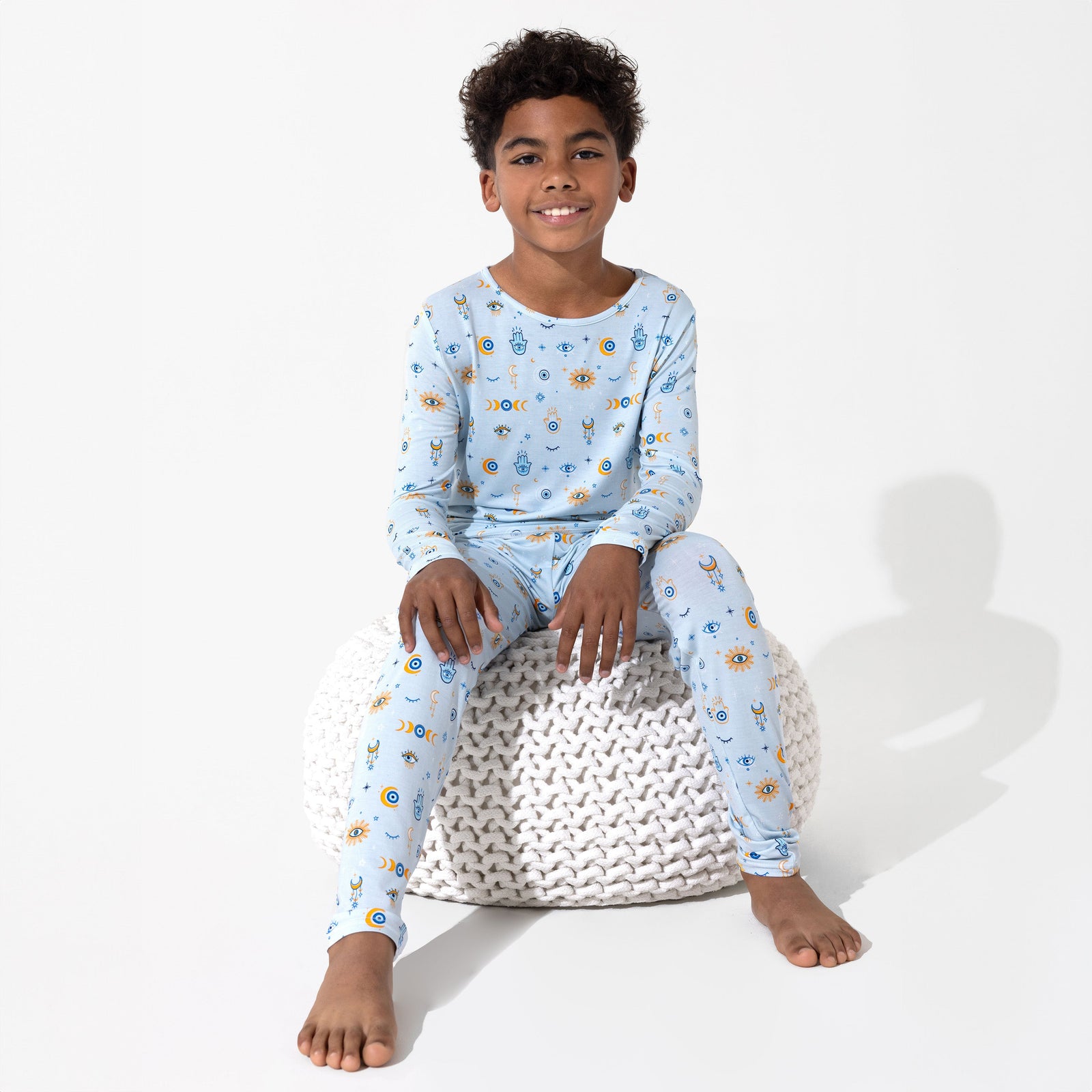 The Eye Blue Bamboo Kids Pajamas