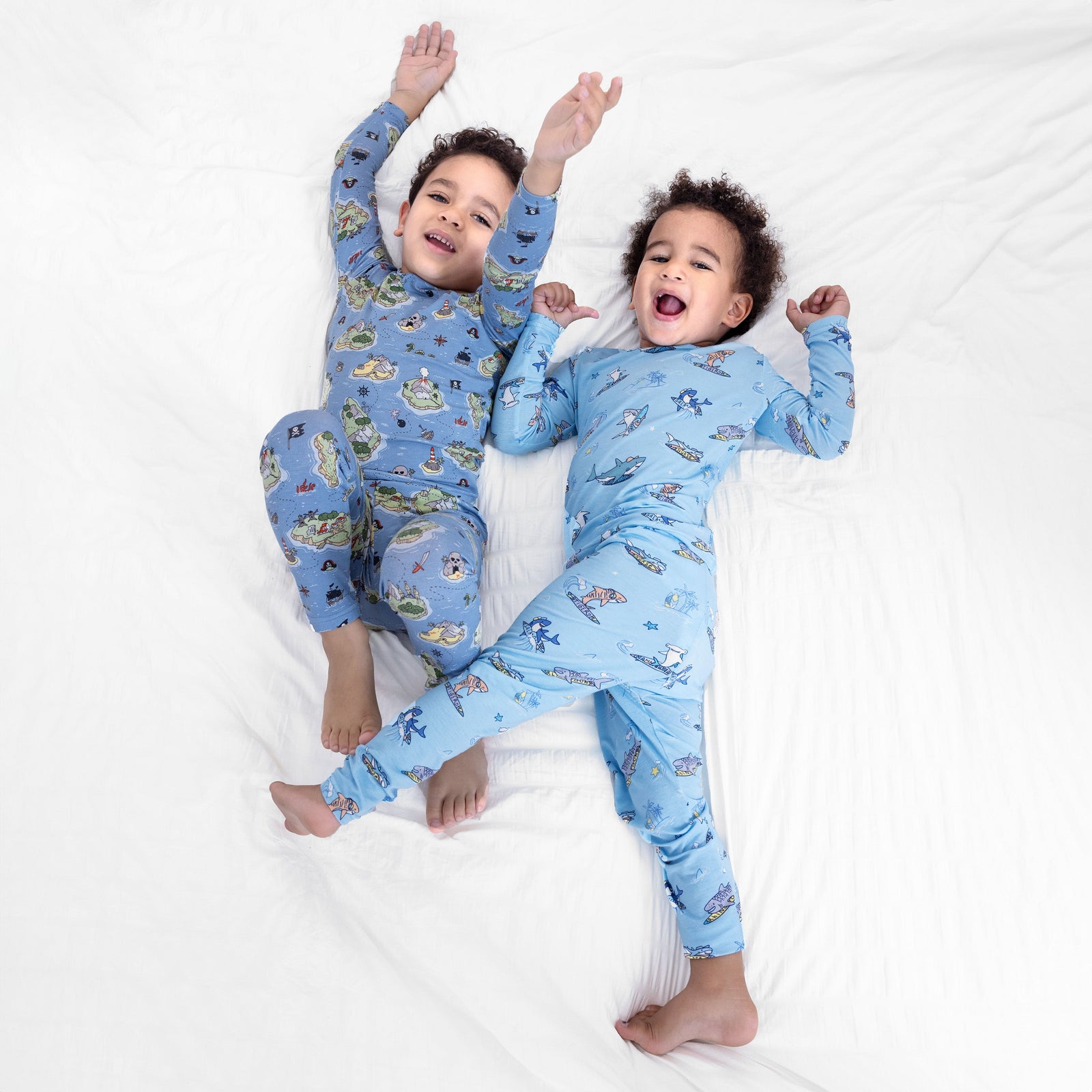 Shark School Bamboo Kids Pajamas