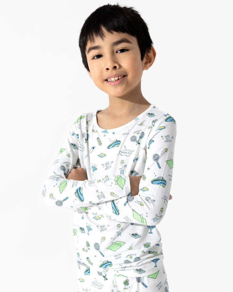 Tennis Bamboo Kids Pyjamas