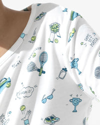 Tennis Bamboo Kids Pyjamas
