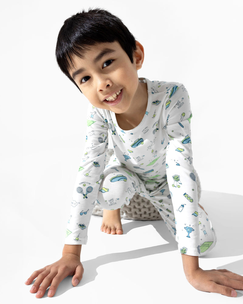 Tennis Bamboo Kids Pyjamas