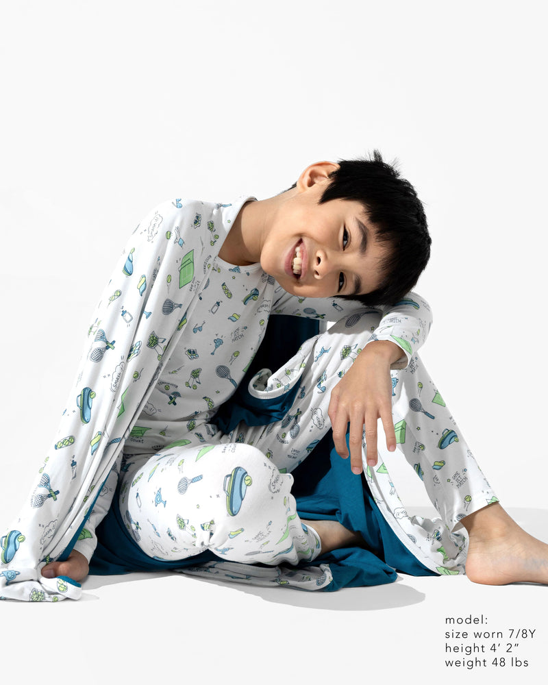 Tennis Bamboo Kids Pyjamas