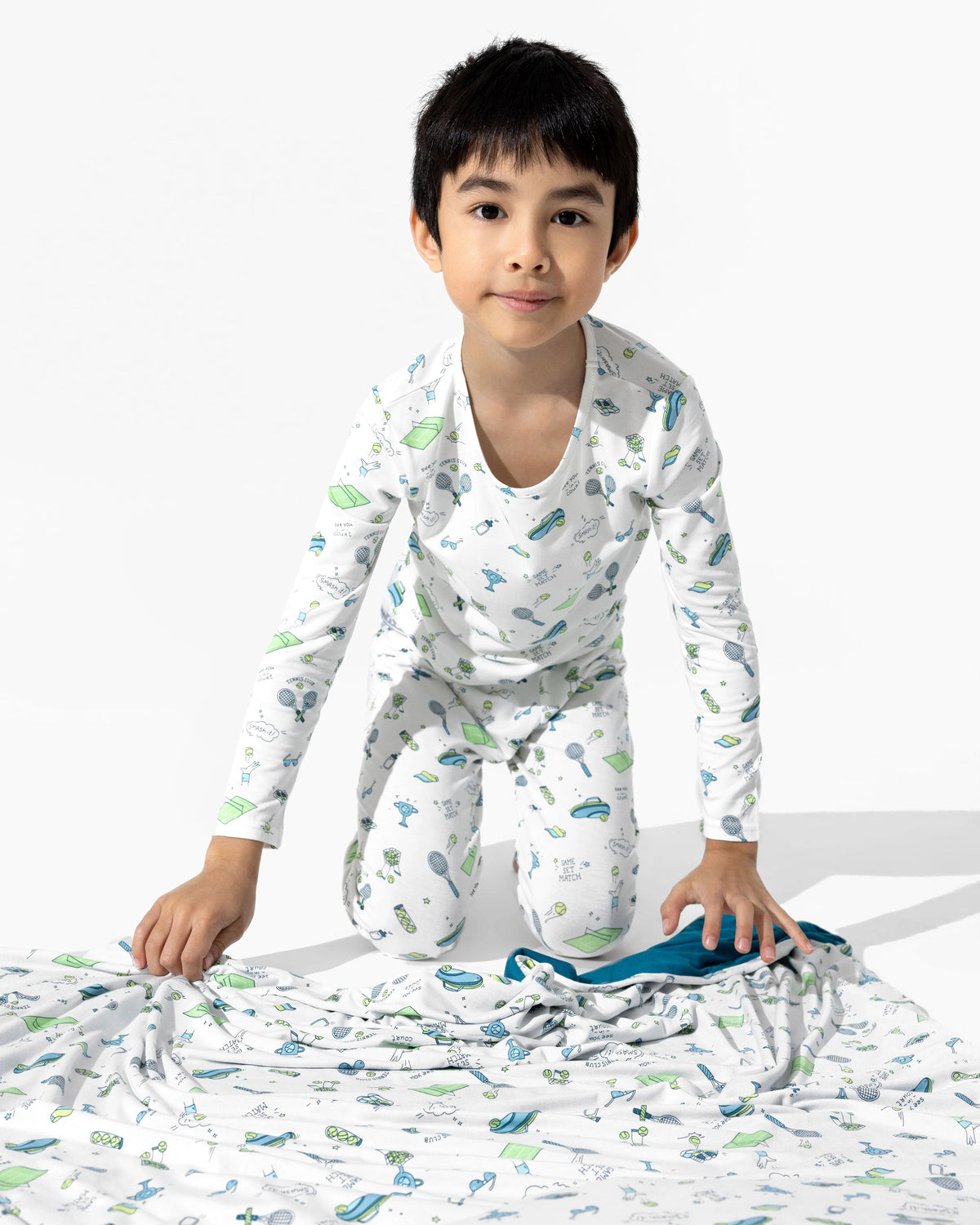 Tennis Bamboo Kids Pyjamas