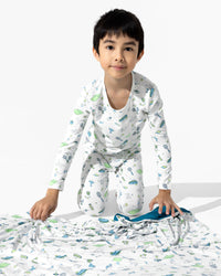 Tennis Bamboo Kids Pyjamas
