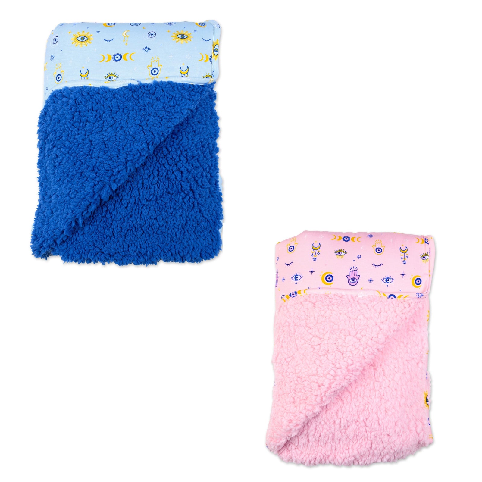 The Eye Bamboo Sherpa Blanket Bundle