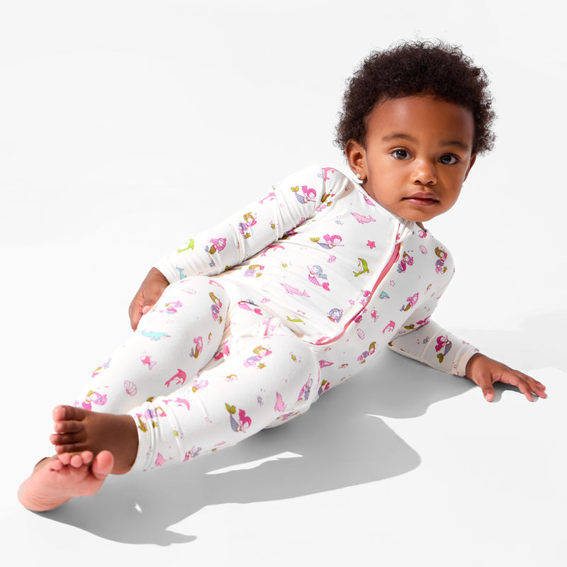 بدلة قدم قابلة للتحويل من الخيزران بتصميم حورية البحر