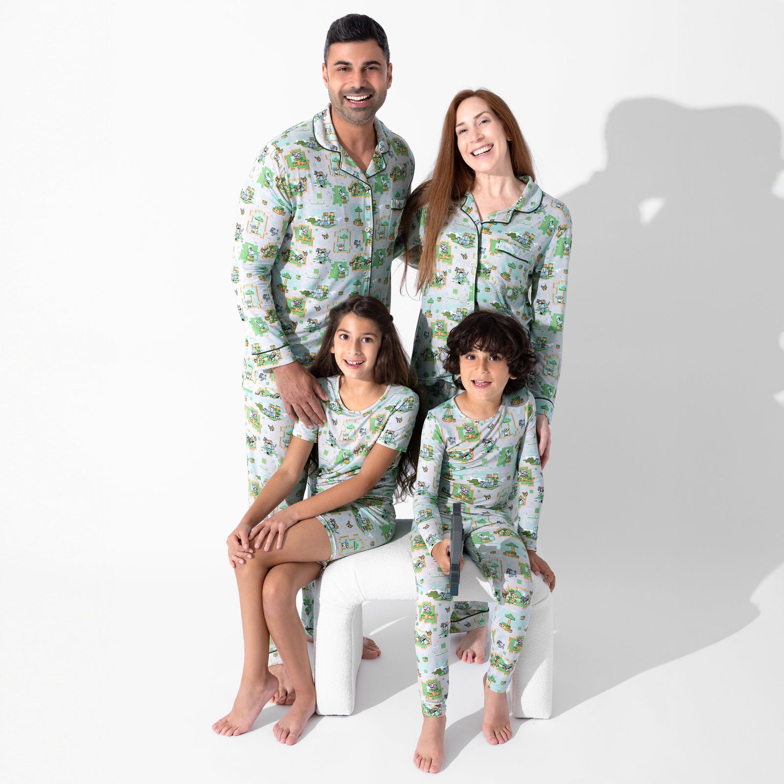 Minecraft Overworld Dreams Bamboo Women's Pajama Set